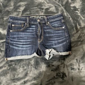 american eagle jean shorts